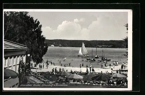 AK Schondorf a. Ammersee, Strandbad Forster