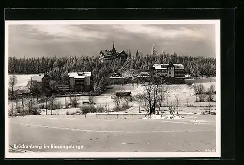 AK Brückenberg, Gesamtansicht im Winter