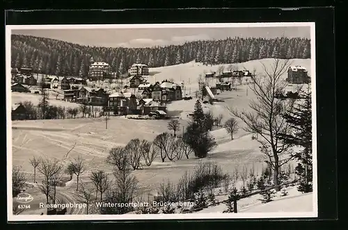 AK Brückenberg, Wintersportplatz, Gesamtansicht