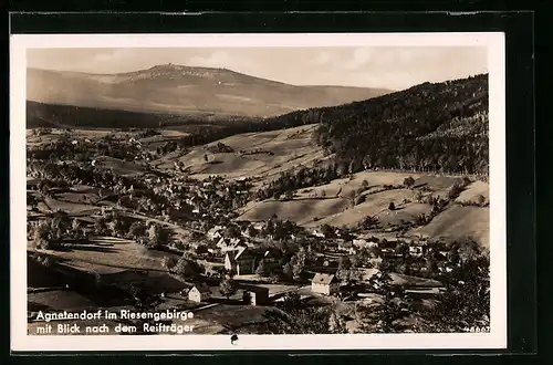 AK Agnetendorf, Gesamtansicht mit Reifträger