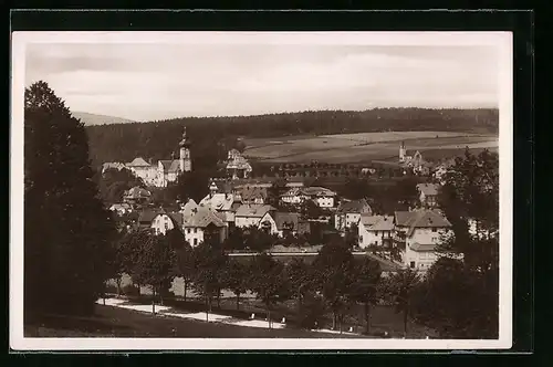 AK Altheide, der Ort aus der Vogelschau