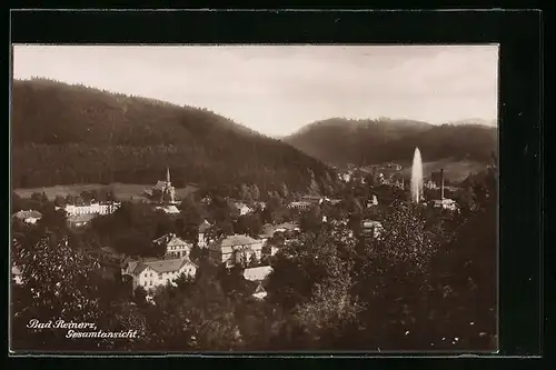 AK Bad Reinerz, Gesamtansicht des Ortes