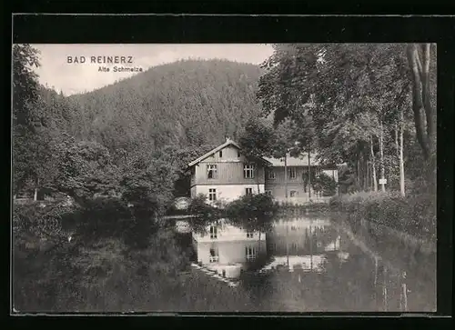 AK Bad Reinerz, Blick auf Alte Schmelze
