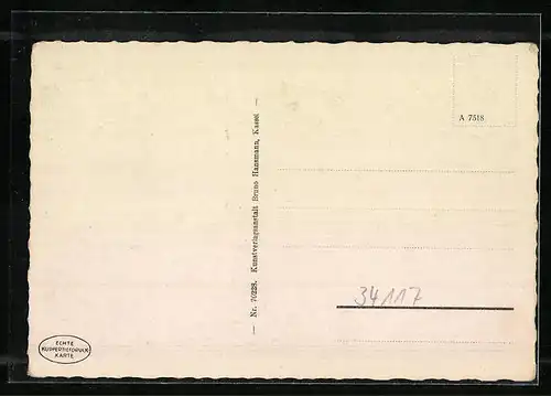 AK Kassel, Städtische Flussbadeanstalt an der Fulda