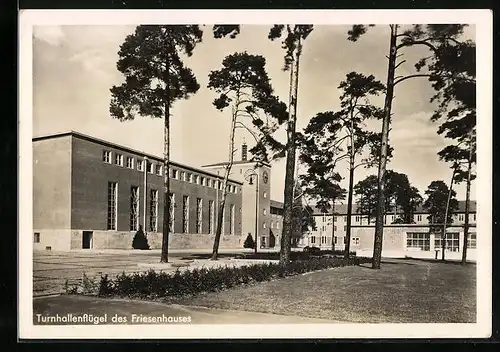 AK Berlin-Charlottenburg, Reichsakademie für Leibesübungen Friedrich-Friesenhaus, Turnhallenflügel