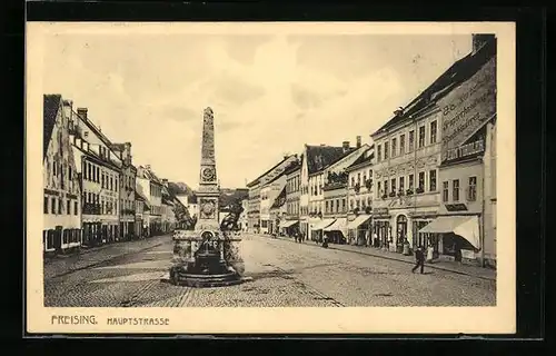 AK Freising, Partie in der Hauptstrasse