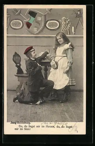 AK Jung-Heidelberg, Du, du liegst mir im Herzen, du, du liegst mir im Sinn!, studentische Szene