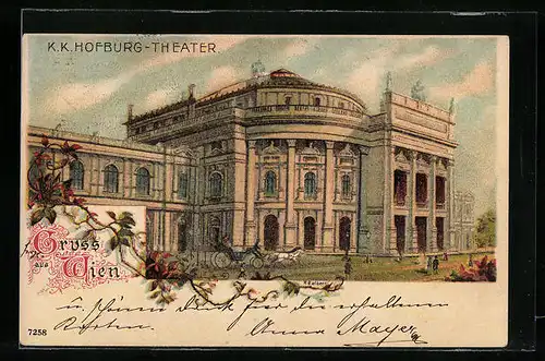 AK Wien, K. K. Hofburg Theater