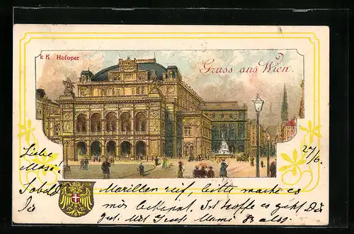 AK Wien, K. K. Hofoper