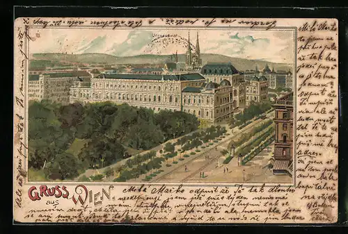 Lithographie Wien, Universität