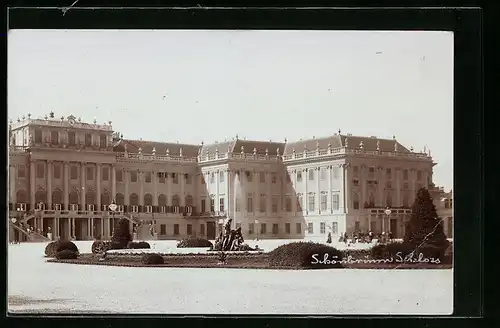 AK Wien, Schloss Schönbrunn, Gebäudeansicht