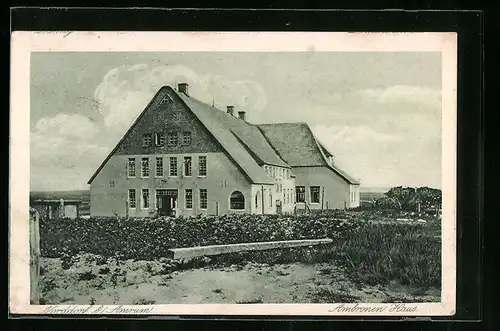AK Norddorf bei Amrum, Ambronen Haus