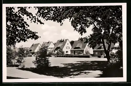 AK Hamburg-Othmarschen, Blick auf Häuser in der Walderseestrasse