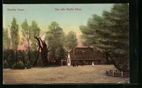 AK Hamburg-Horn, Rauhes Haus, Das alte Rauhe Haus