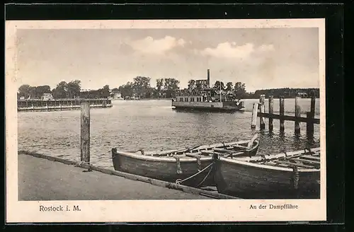 AK Rostock i. M., An der Dampffähre