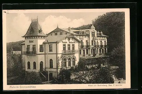 AK Malente-Gremsmühlen, Hotel am Brahmberg