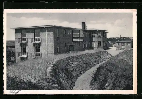 AK St. Peter, Hotel - Kuranstalt Goldene Schlüssel in den Dünen