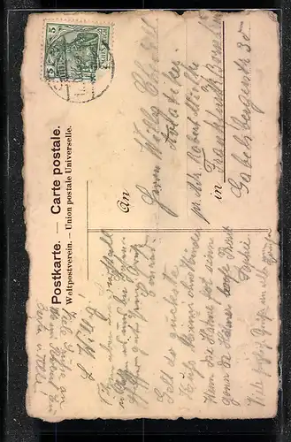 Künstler-AK Köln, Dom, Rheinpartie mit Schiffbrücke