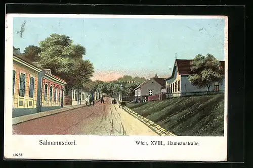 AK Wien-Salmannsdorf, Hameaustrasse