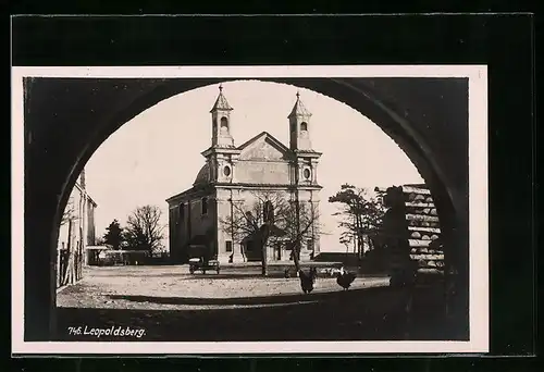 AK Wien, Wallfahrtskirche auf dem Leopoldsberg