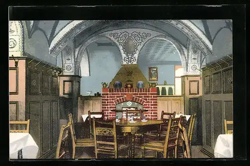 AK Wilhelmshaven, Rathaus-Keller, Innenansicht