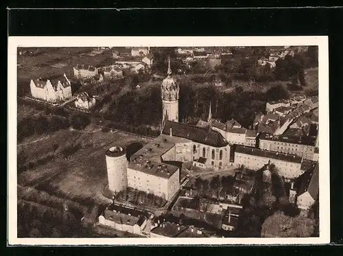 AK Wittenberg a. Elbe, Schlosskirche, Ganzsache WHW Winterhilfswerk 1934-35