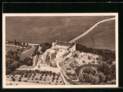 AK Hammelburg a. Saale, Burg Saaleck, Ganzsache WHW Winterhilfswerk 1934-35