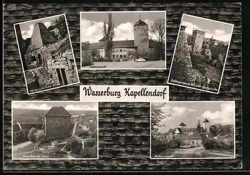 AK Kapellendorf, Wasserburg, Mehrfachansichten