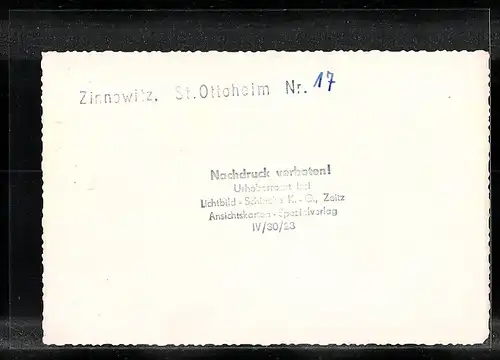 AK Zinnowitz, St. Ottoheim, Speiseraum