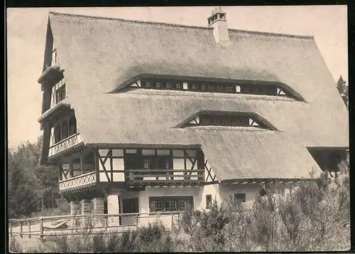 AK Sasbachwalden / Schwarzwald, Gebäudeansicht