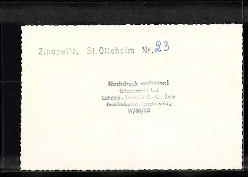 AK Zinnowitz, St. Ottoheim, Aussenansicht