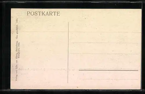 AK Heidelberg, das grosse Fass, Zwerg Perkeo