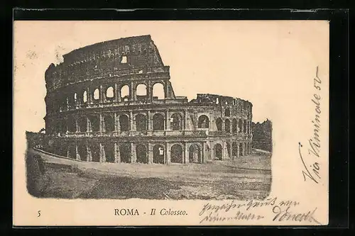AK Roma, il Colosseo