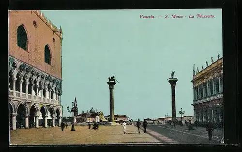 AK Venezia, S. Marco, la Piazzetta