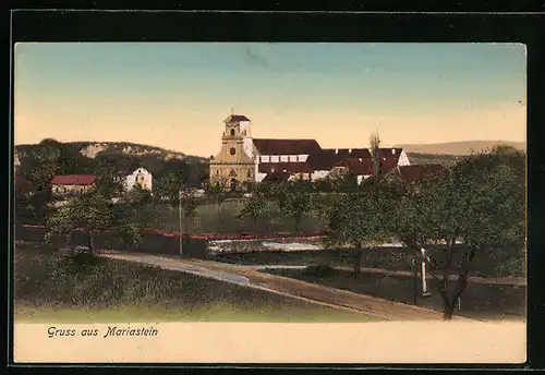 AK Mariastein, Blick auf das Kloster