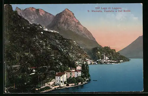 AK San Mamete, Castello e Val Solda, Lago di Lugano