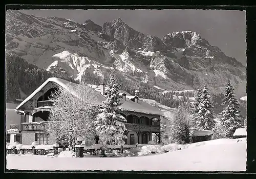 AK Engelberg, Naturfreundehaus im Winter