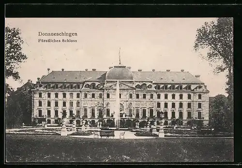 AK Donaueschingen, Fürstliches Schloss