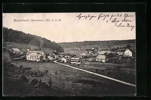 AK Bubenbach / Schwarzwald, Totalansicht