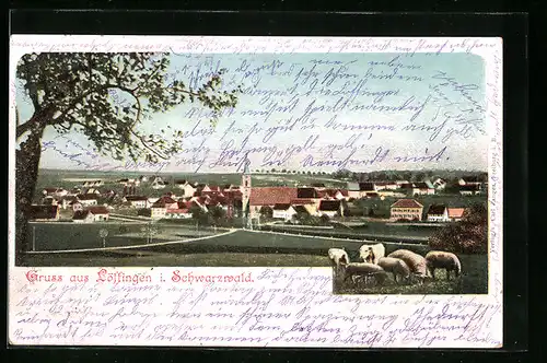AK Löffingen / Schwarzwald, Gesamtansicht