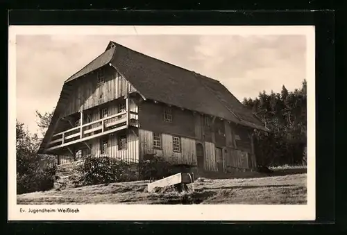 AK St. Georgen / Schwarzwald, Ev. Jugendheim Weissloch