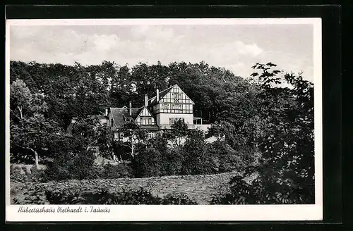 AK Diethardt / Taunus, Blick zum Hubertushaus