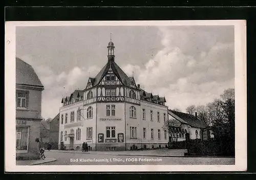 AK Bad Klosterlausnitz i. Thür., FDGB-Ferienheim