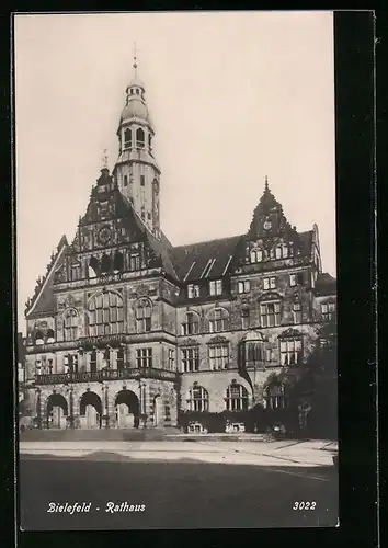 AK Bielefeld, Blick zum Rathaus