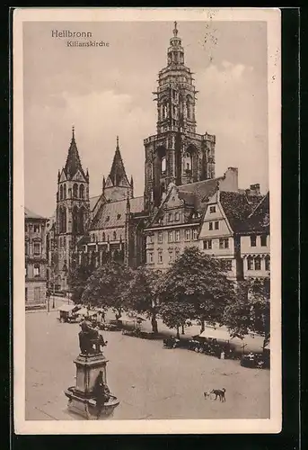 AK Heilbronn a. N., Blick auf die Kilianskirche