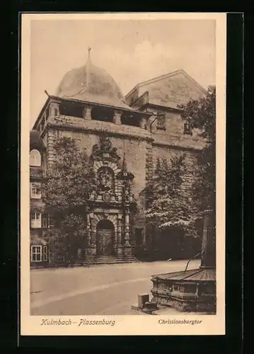 AK Kulmbach, Plassenburg, Christiansburgtor
