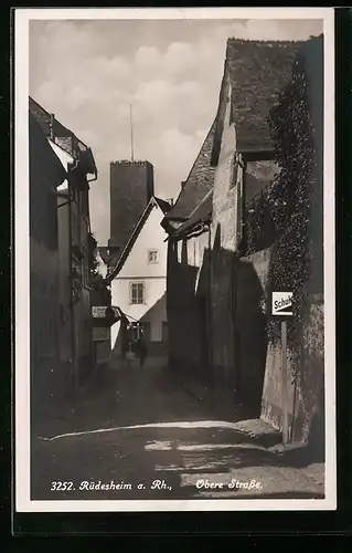 AK Rüdesheim a. Rh., Obere Strasse
