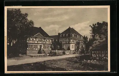 AK Albrechts / Thür., Landgut Aschenhof