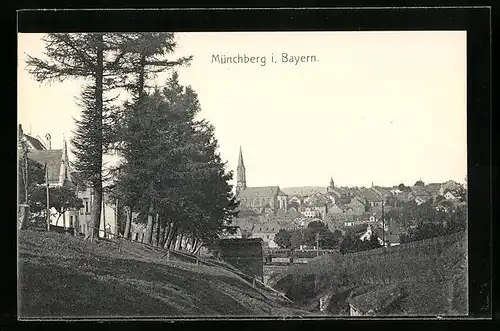 AK Münchberg i. B., Totalansicht