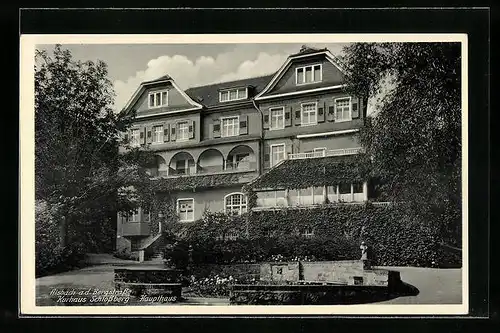 AK Alsbach a. d. Bergstrasse, Kurhaus Schlossberg, Haupthaus